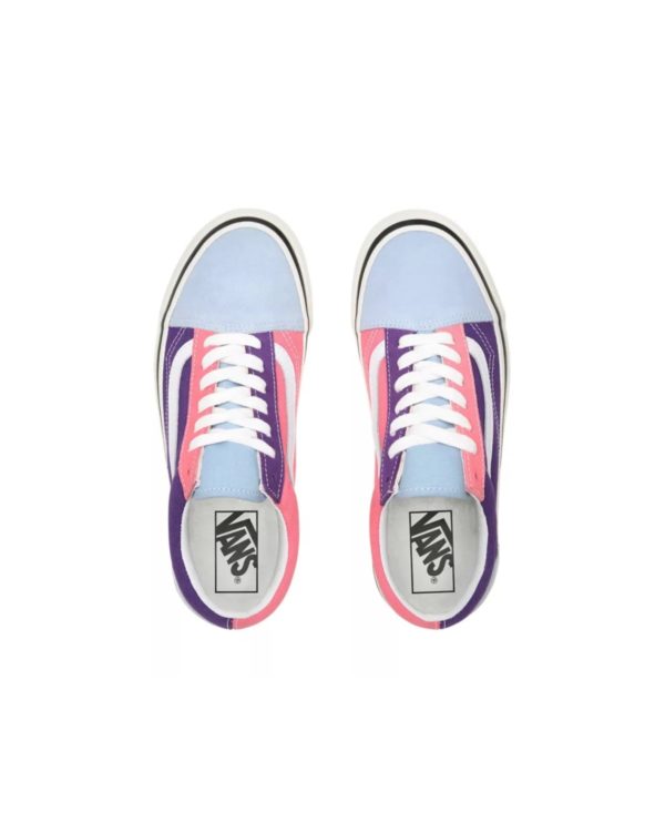 Vans Anaheim Factory Old Skool 36 DX Shoes Og light blue/Og purple/Og pink