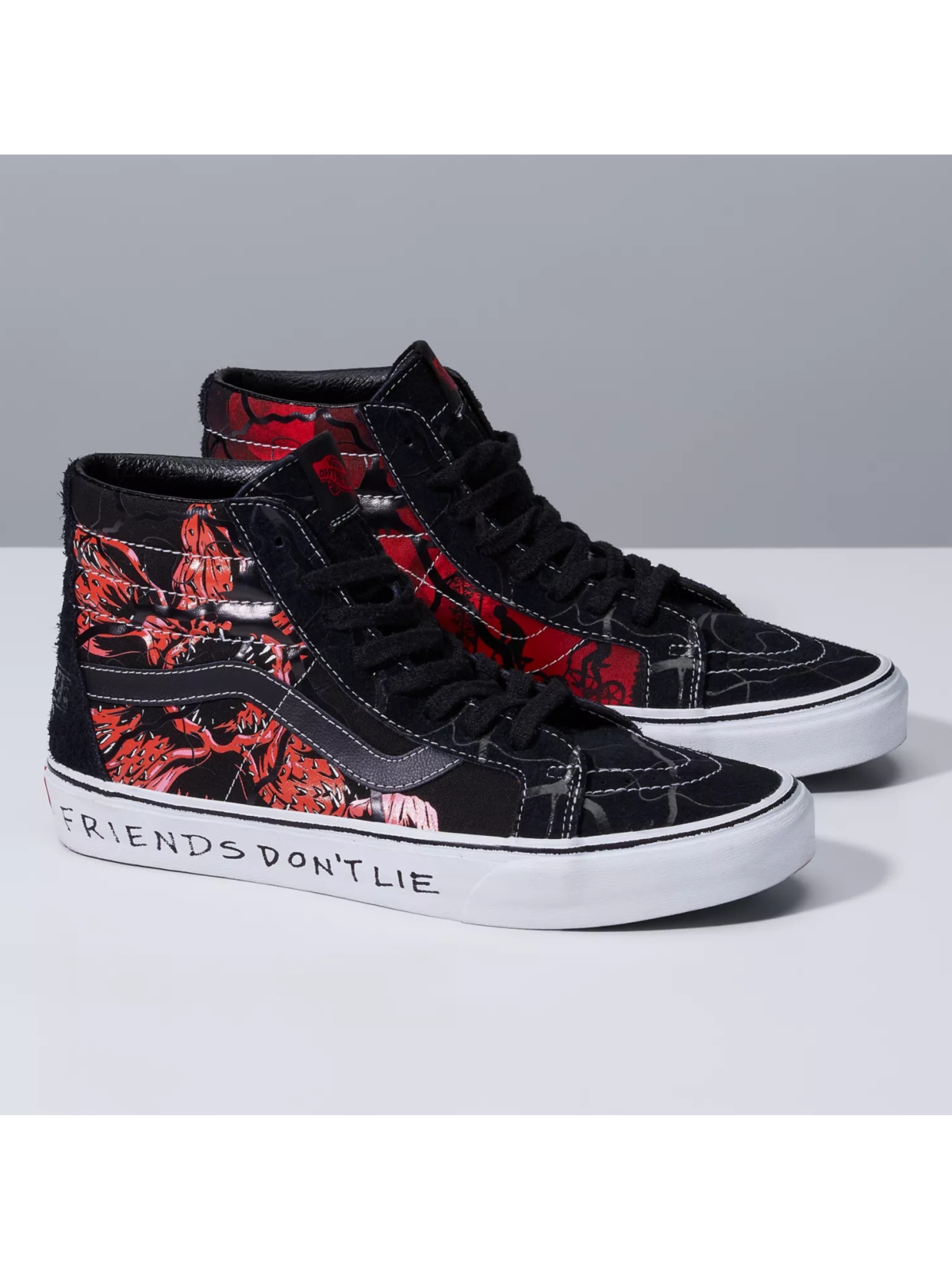 squeeze Logical Ten Vans X Stranger Things Sk8-Hi Reissue Shoes Black/Red – WORMHOLE STORE